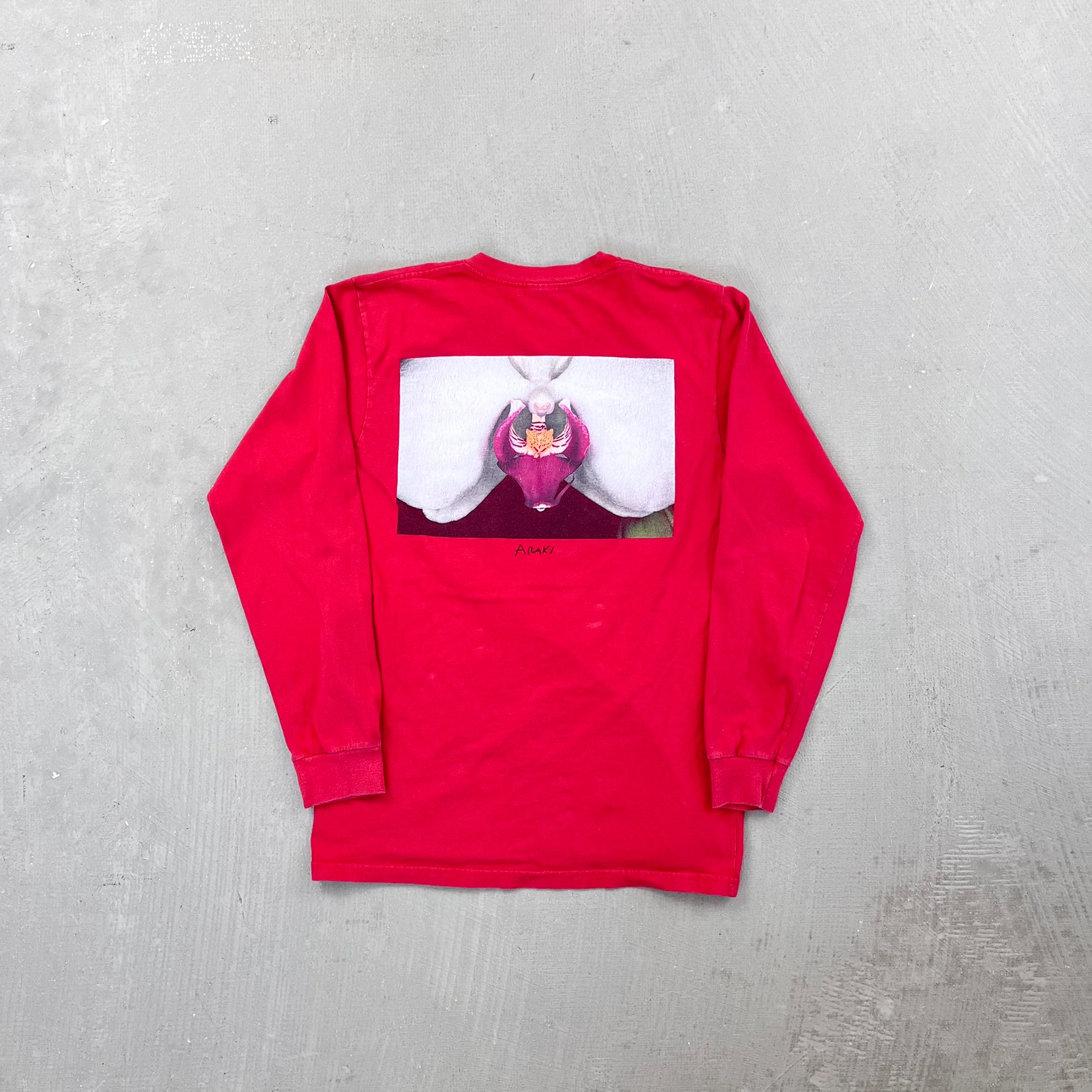 F- SUPREME Araki Orchid F/W '16 Graphic Long Sleeve Tee
