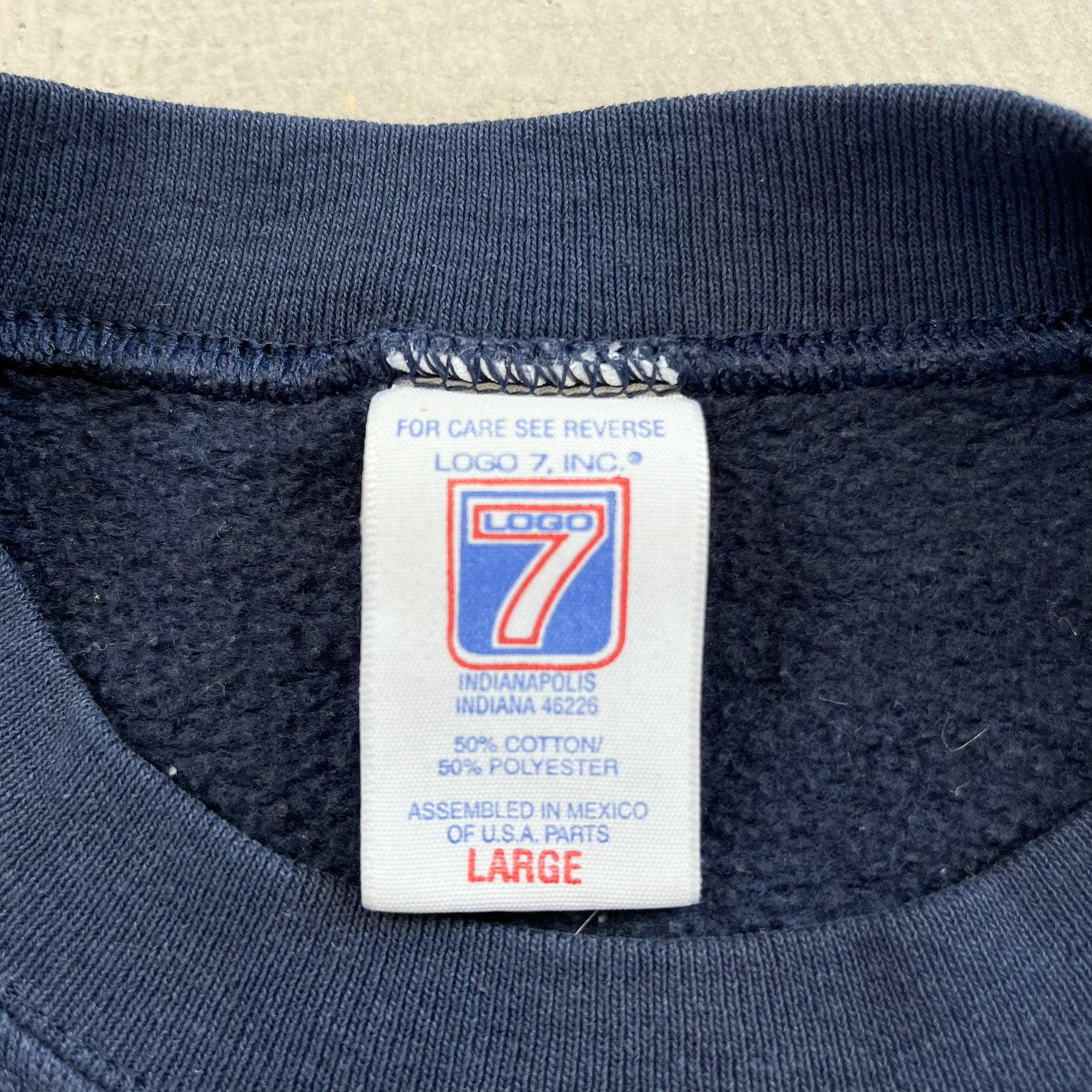 F- Vintage '98 Denver Broncos Super Bowl 33 B2B Champs NFL Logo 7 Crewneck