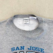 F- Vintage San Jose Shark NHL CCM Logo Crewneck