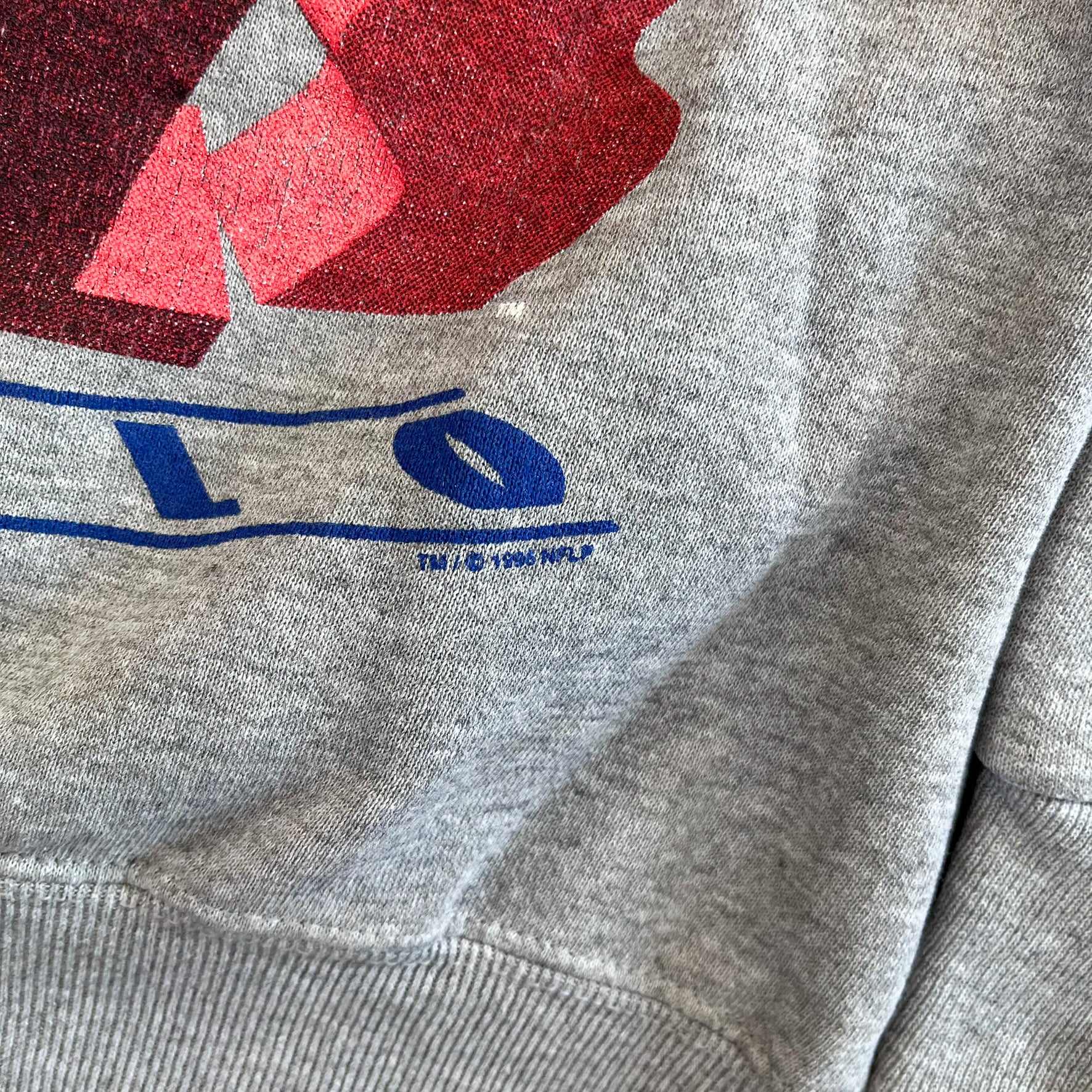 F- Vintage '95 Buffalo Bills NFL Lee Graphic & Text Crewneck