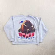 F- Vintage '95 Buffalo Bills NFL Lee Graphic & Text Crewneck