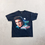 F- Vintage Elvis Presley Blvd & Car Graphic Tee
