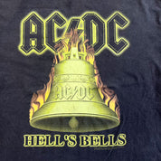 F- Vintage '01 AC/DC 01-02 World Tour Hell's Bell Graphic Tee