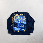 F- Vintage '10 Megadeth Rust In Peace Twentieth Anniversary Long Sleeve Tee