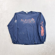 F- Vintage '05 Harley Davidson London England Long Sleeve Tee