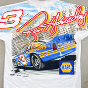 F- Vintage '00 Nascar Ron Hornaday Chase Authentic Car Jumbo Print Tee