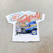F- Vintage '00 Nascar Ron Hornaday Chase Authentic Car Jumbo Print Tee