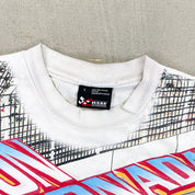 F- Vintage '00 Nascar Ron Hornaday Chase Authentic Car Jumbo Print Tee