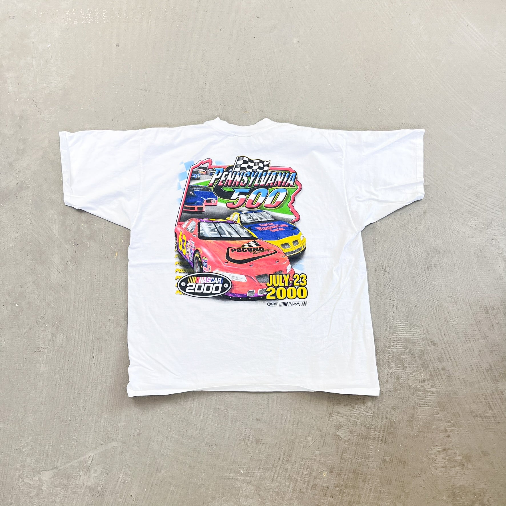 F- Vintage '00 Nascar Pennsylvania 500 Winston Cup Series Graphic Tee