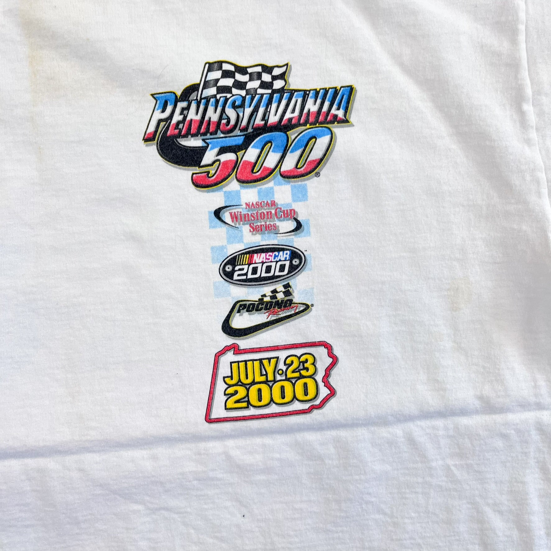 F- Vintage '00 Nascar Pennsylvania 500 Winston Cup Series Graphic Tee