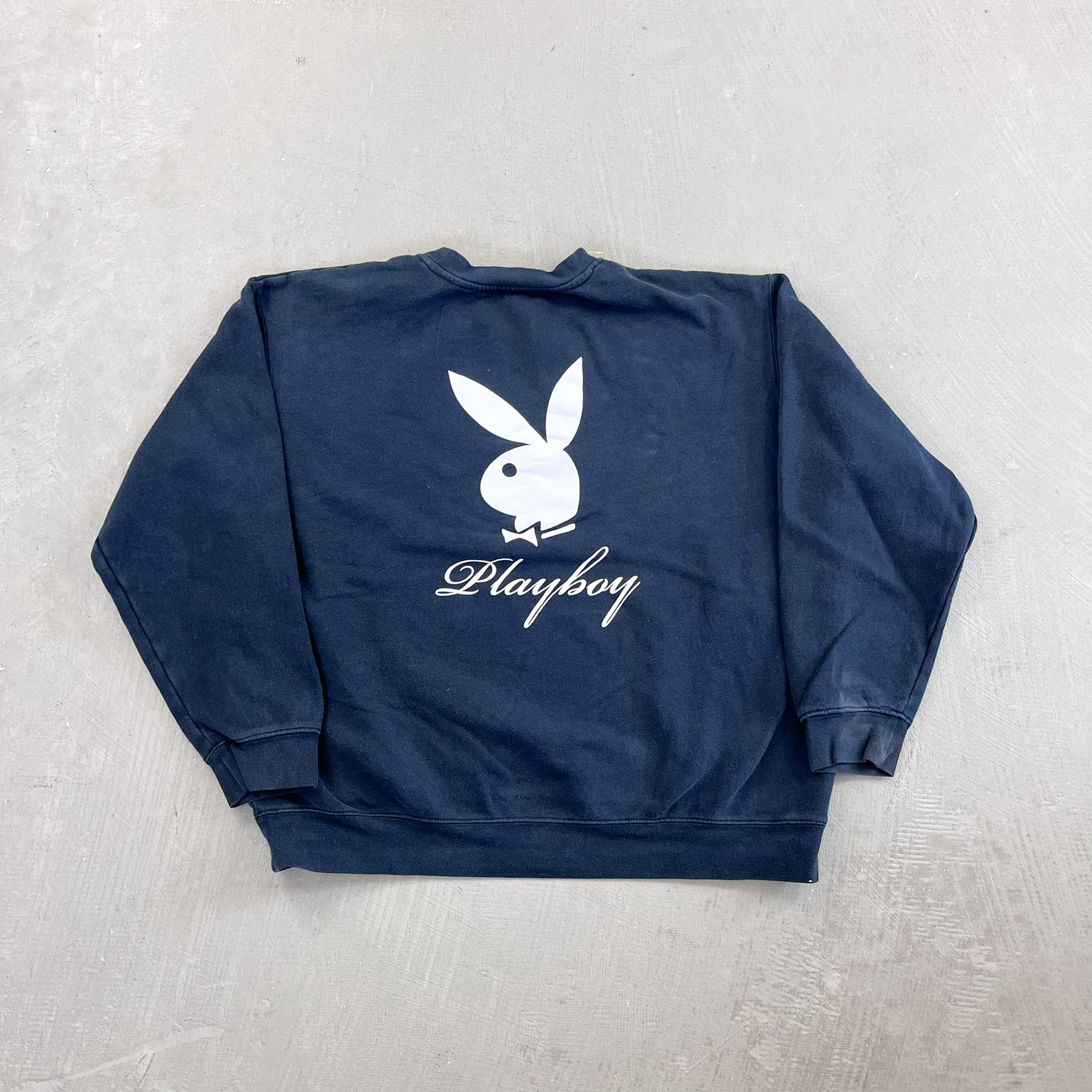 F- Playboy By Pacsun Embroidered Cursive Text Crewneck