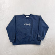 F- Playboy By Pacsun Embroidered Cursive Text Crewneck