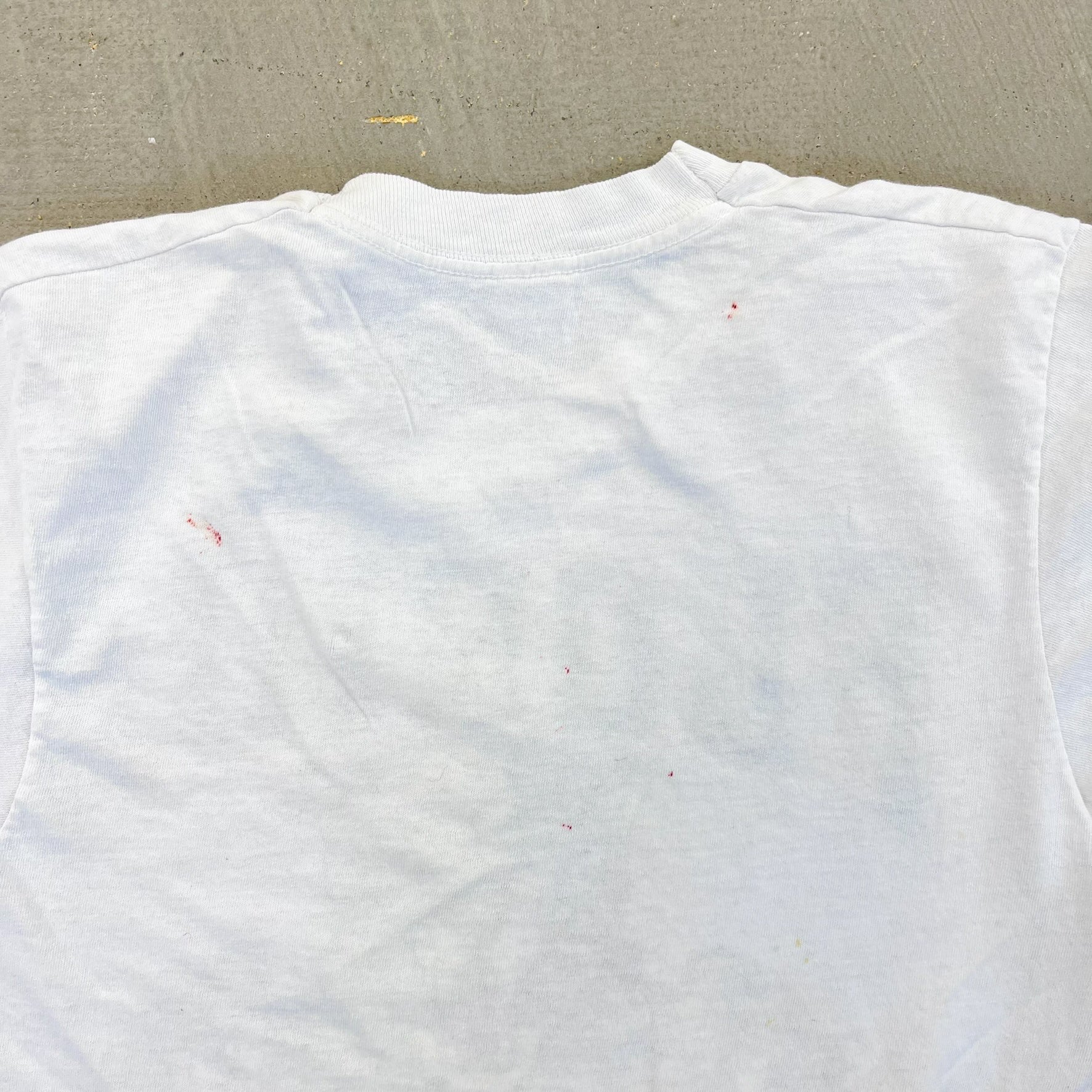 F- Vintage '93 Florida Panthers NHL Logo & Text Single Stitch Tee