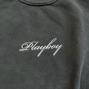 F- Playboy By Pacsun Embroidered Cursive Text Crewneck