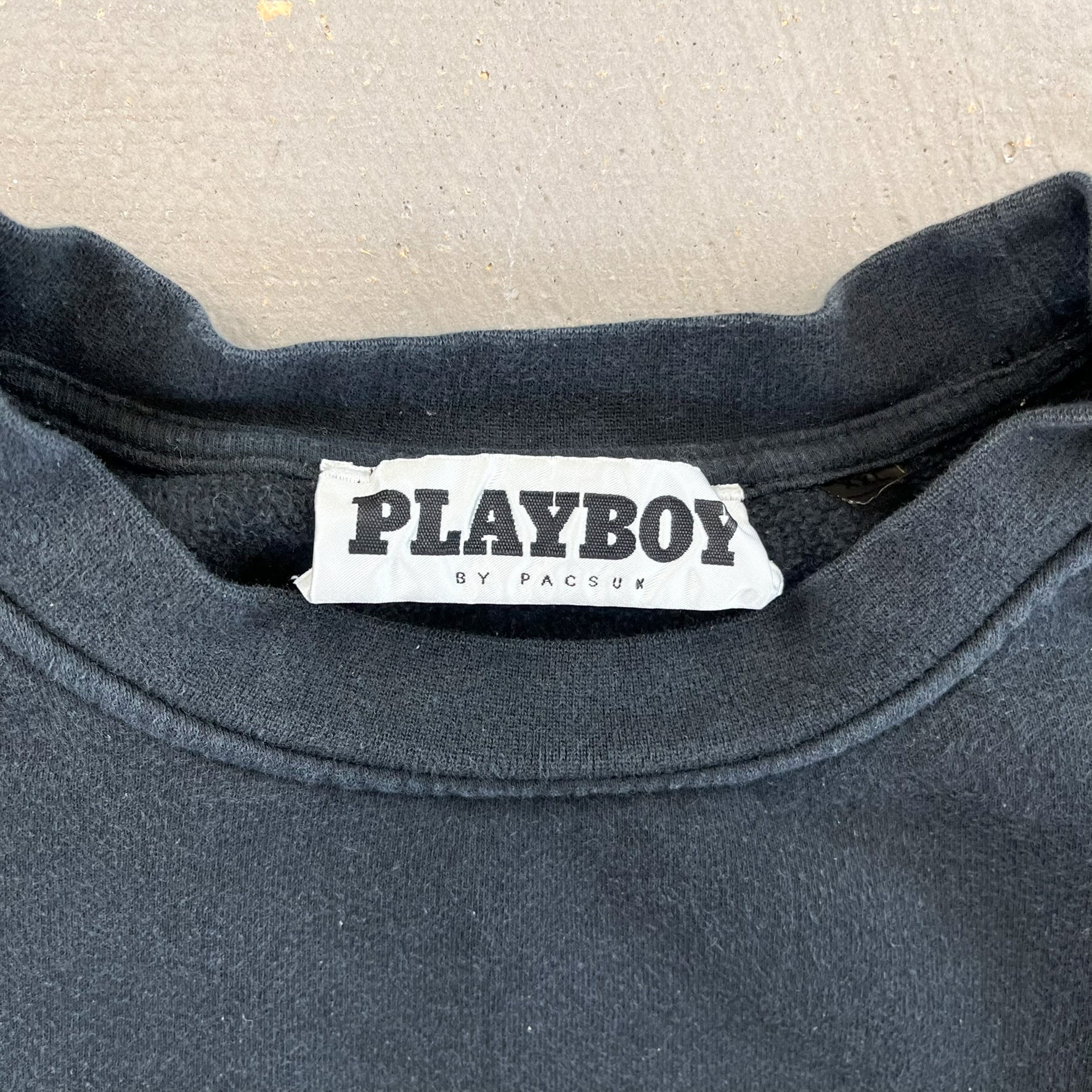 F- Playboy By Pacsun Embroidered Cursive Text Crewneck
