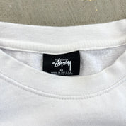 F- Stussy International Embroidered Text Crewneck