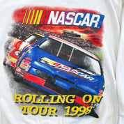 F- Vintage '98 Nascar Rolling On Tour Graphic Crewneck