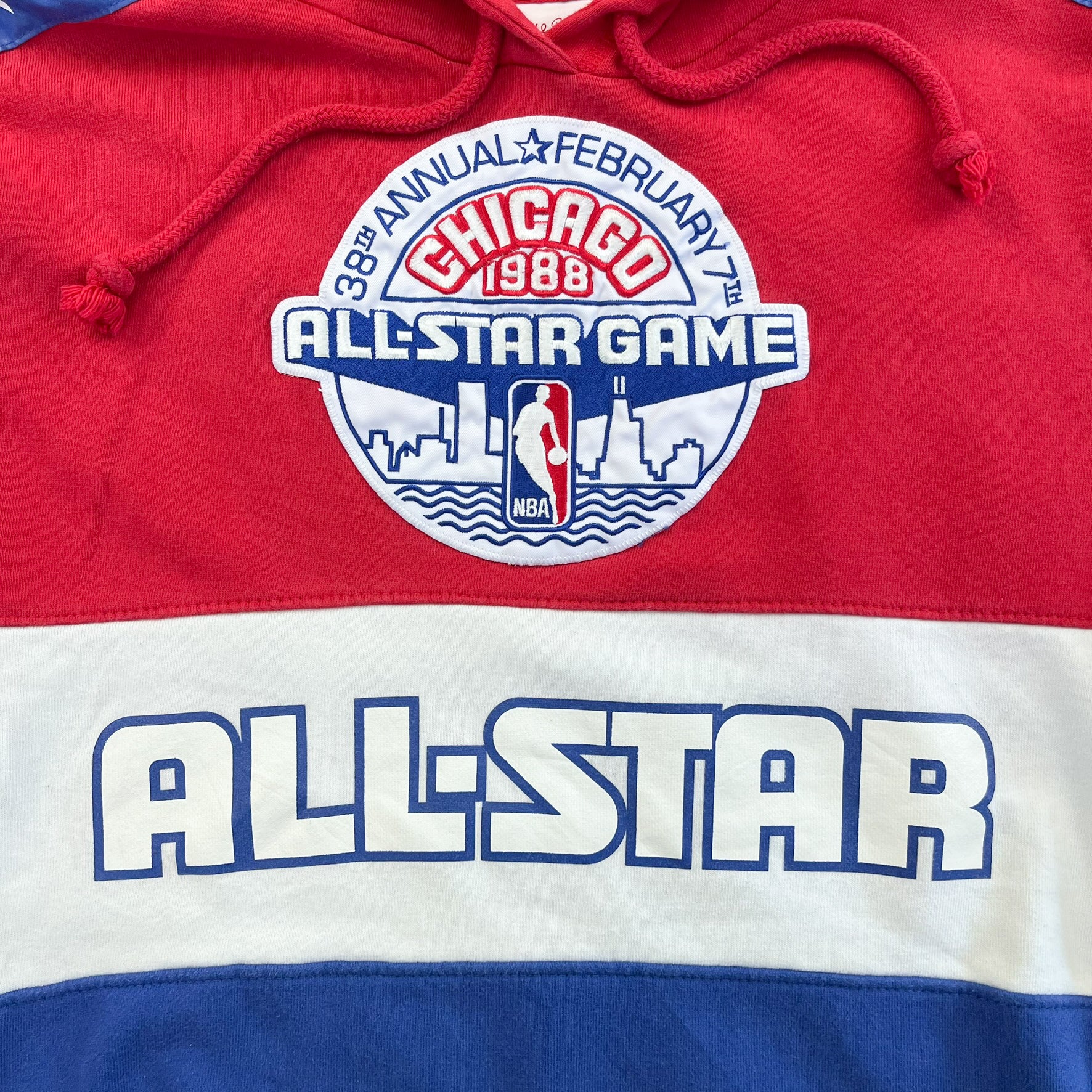 F- Mitchell & Ness NBA 1988 Chicago All Star Game Hoodie