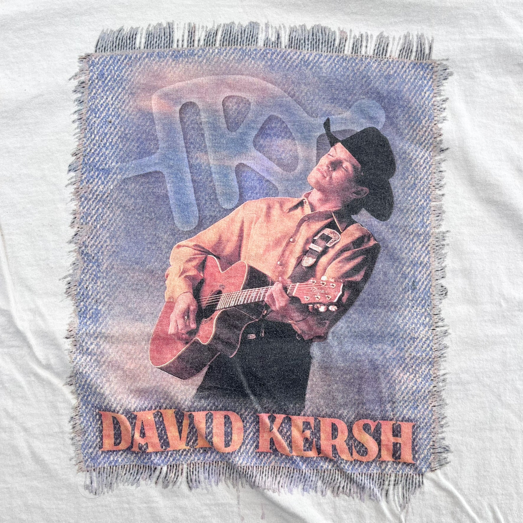 F- Vintage '98 David Kersh On Tour Picture Single Stitch Tee