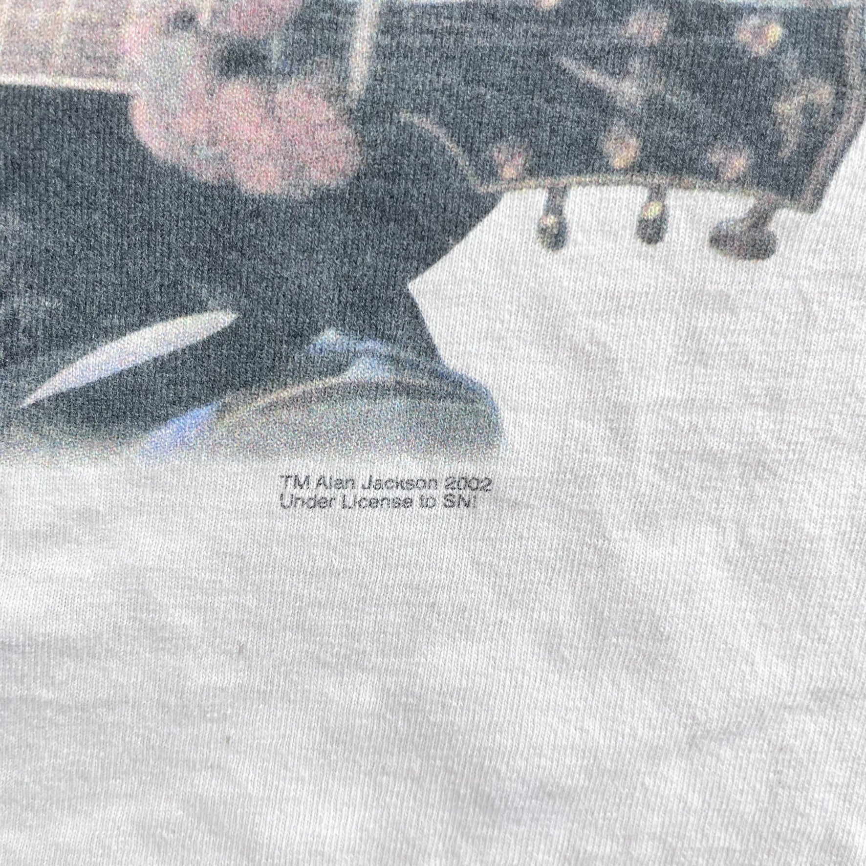 F- Vintage '02 Alan Jackson Picture Tee
