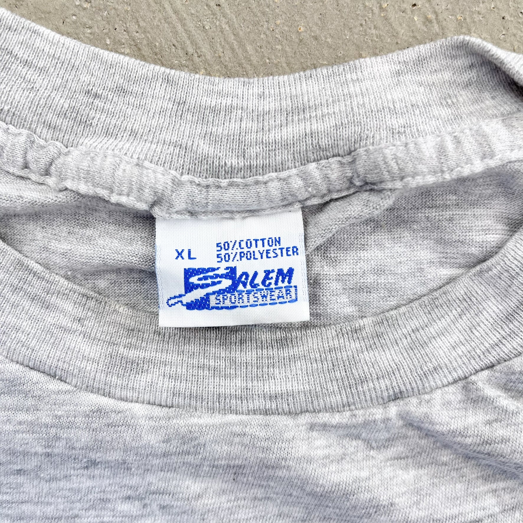 F- Vintage '92 Golden State Warriors NBA Salem Tag Single Stitch Tee