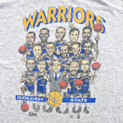 F- Vintage '92 Golden State Warriors NBA Salem Tag Single Stitch Tee