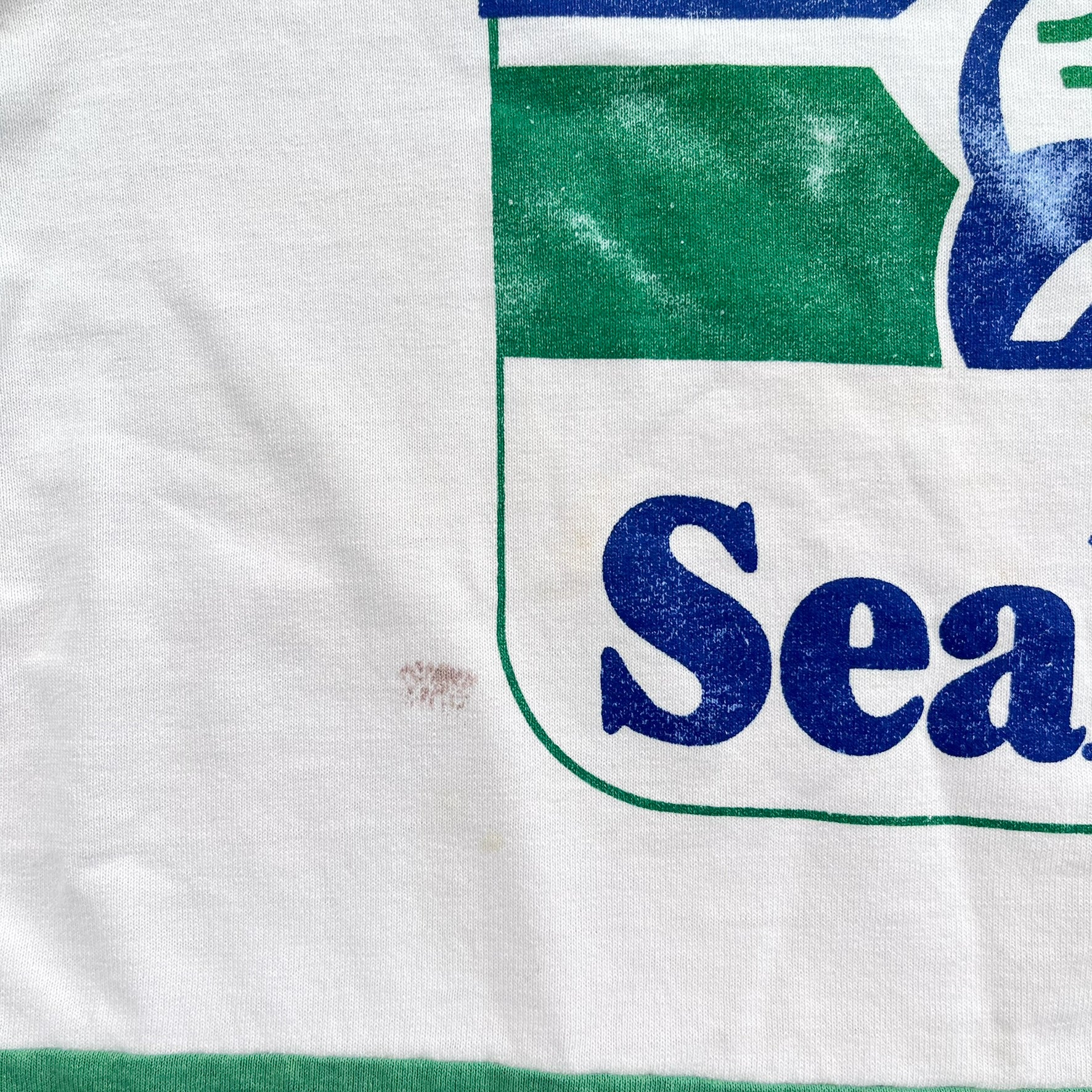 F- Vintage Seattle Seahawks NFL Lee Jersey Style Single Stitch Tee