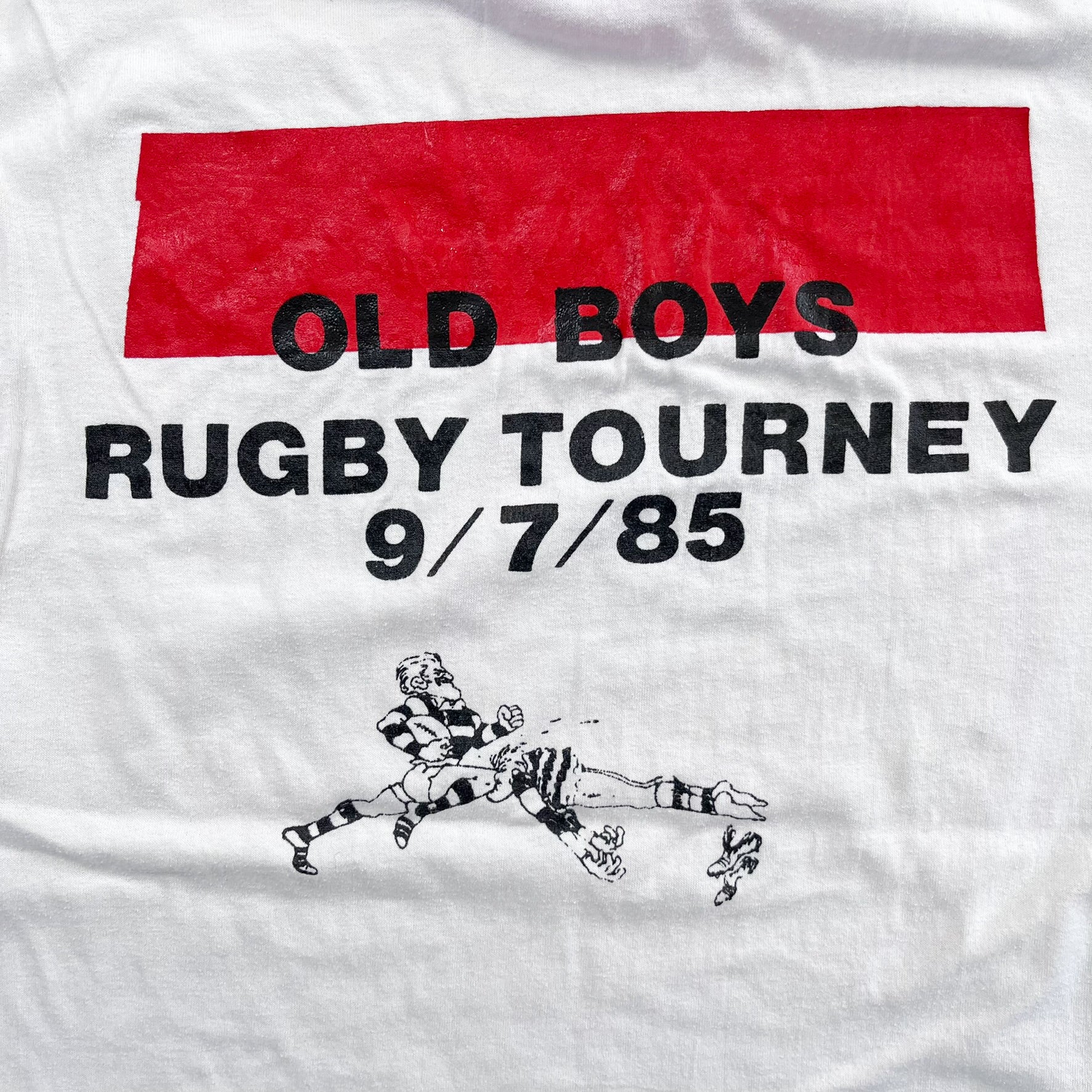 F- Vintage '84 Los Angeles Olympics Michelob Ringer Tee