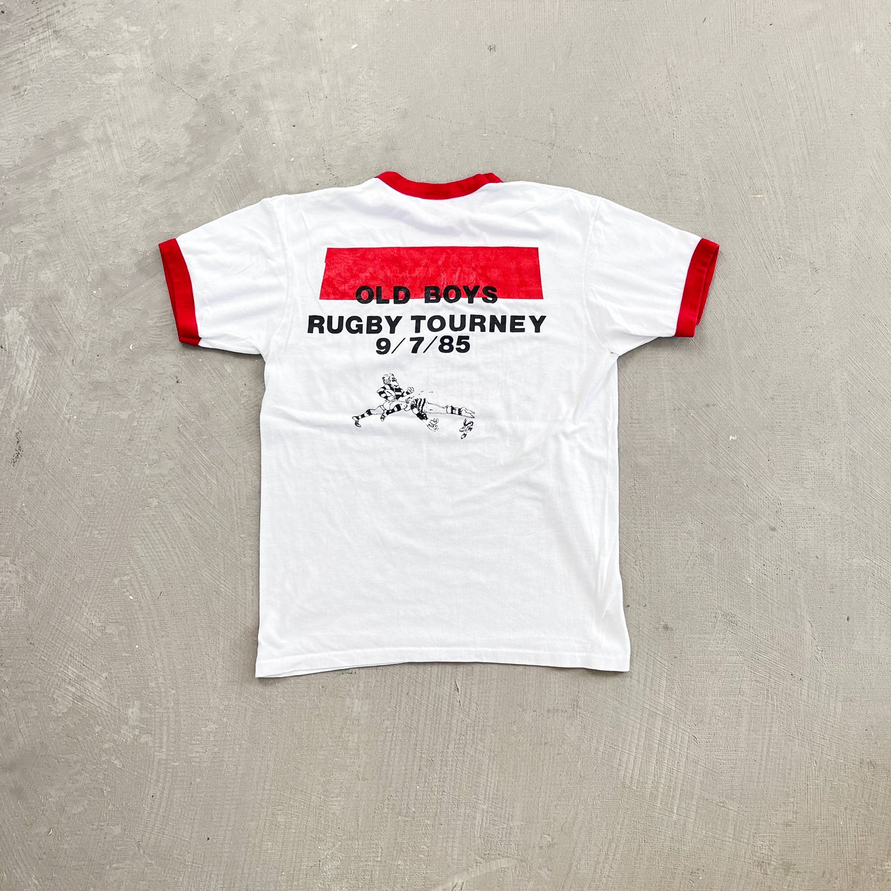 F- Vintage '84 Los Angeles Olympics Michelob Ringer Tee