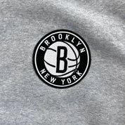 F- Vintage Brooklyn Nets Jeff Hamilton Design Reversible Hooded Jacket
