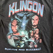 F- Vintage '99 Star Trek Klingon Graphic Tee