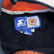 F- Vintage Philadelphia Flyers NHL Starter Embroidered Text Crewneck