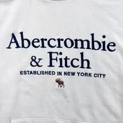 F- Vintage Abercrombie & Fitch Embroidered Text Crewneck