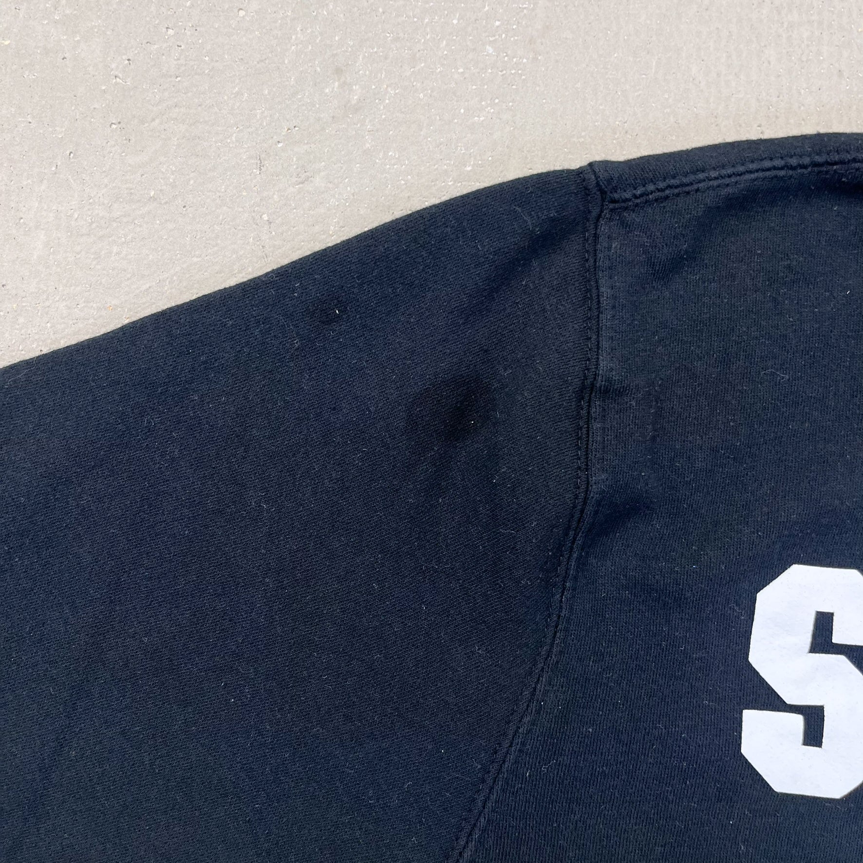 F- Vintage Stussy Crew 80 Text Crewneck