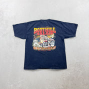 F- Vintage '94 Boothill Saloon Daytona Beach Biketober Fest Tee