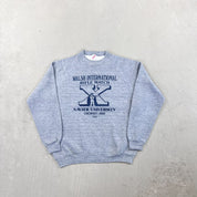 F- Vintage '87 Xavier University Walsh International Rifle Match Crewneck