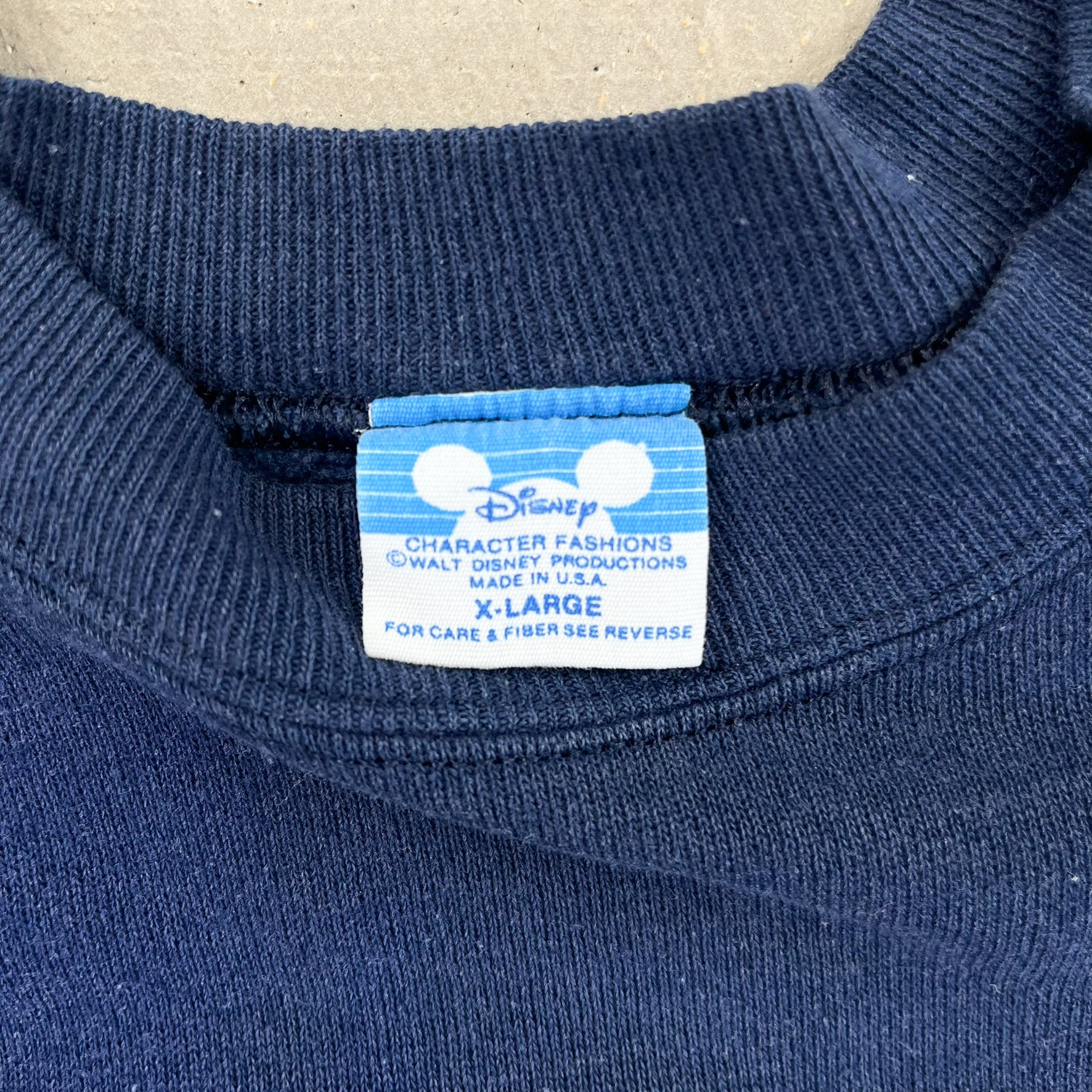 F- Vintage '85 Disney Star Tours Disneyland Crewneck