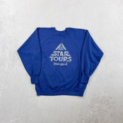 F- Vintage '85 Disney Star Tours Disneyland Crewneck