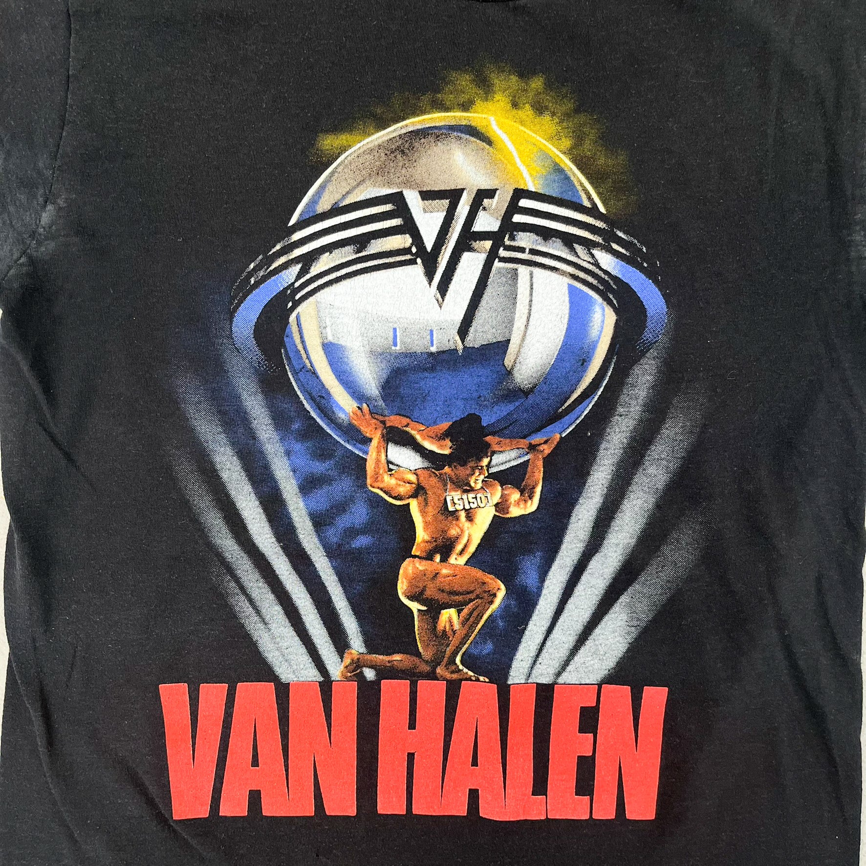 F- Vintage '85 Van Halen 5150 World Tour Single Stitch Tee