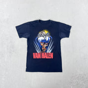 F- Vintage '85 Van Halen 5150 World Tour Single Stitch Tee