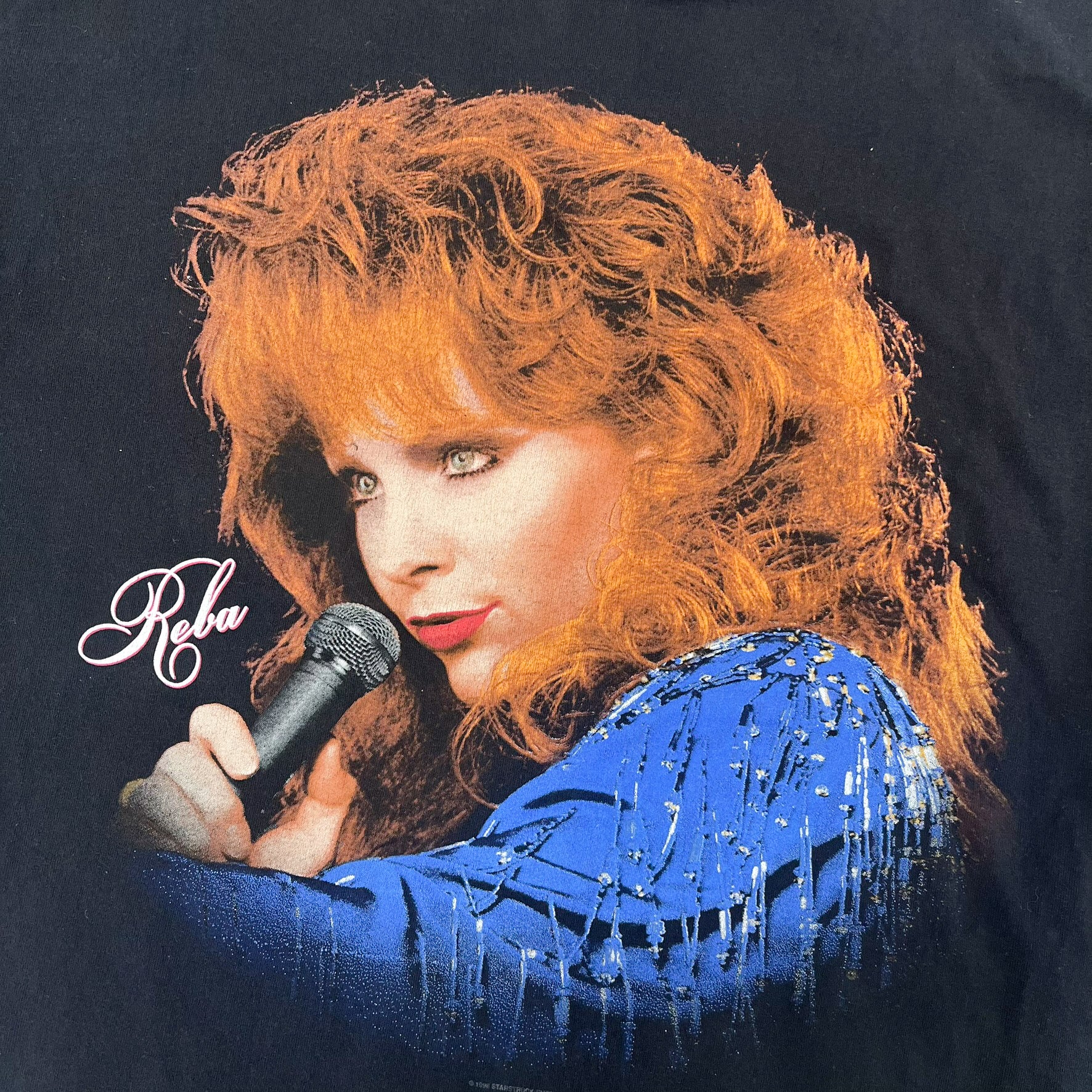 F- Vintage '96 Reba McEntire Picture Single Stitch Tee