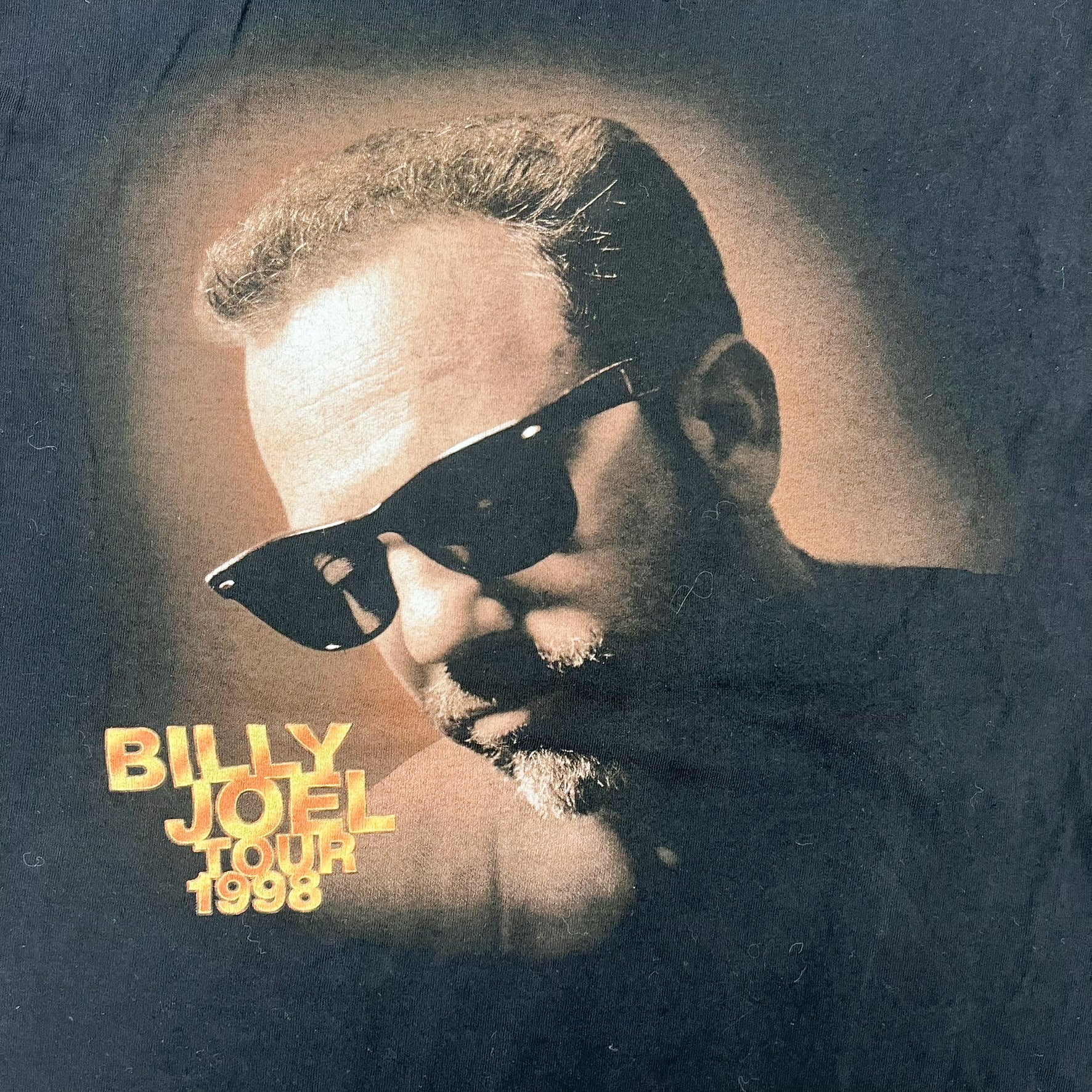 F- Vintage '98 Billy Joel On Tour Picture Single Stitch Tee