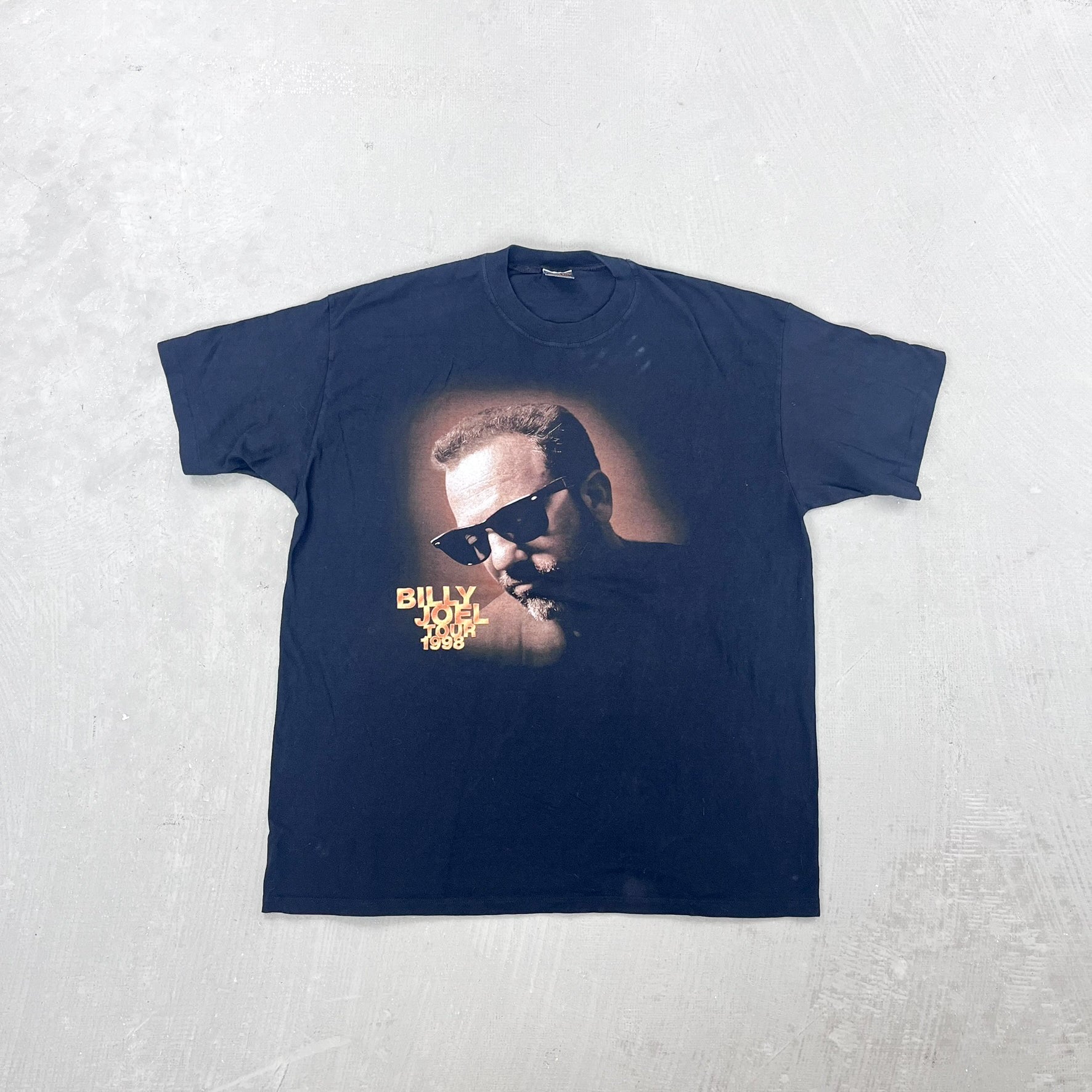 F- Vintage '98 Billy Joel On Tour Picture Single Stitch Tee