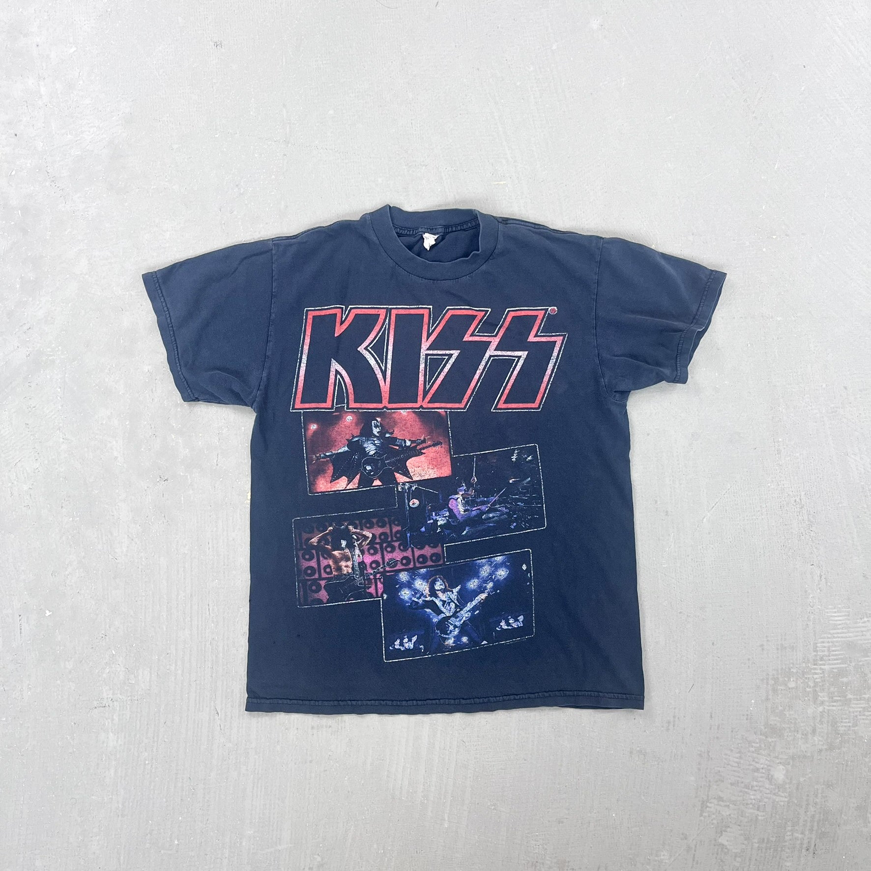 F- Vintage '09 Kiss if Its Too Loud You're Too Old Tour tee