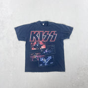 F- Vintage '09 Kiss if Its Too Loud You're Too Old Tour tee