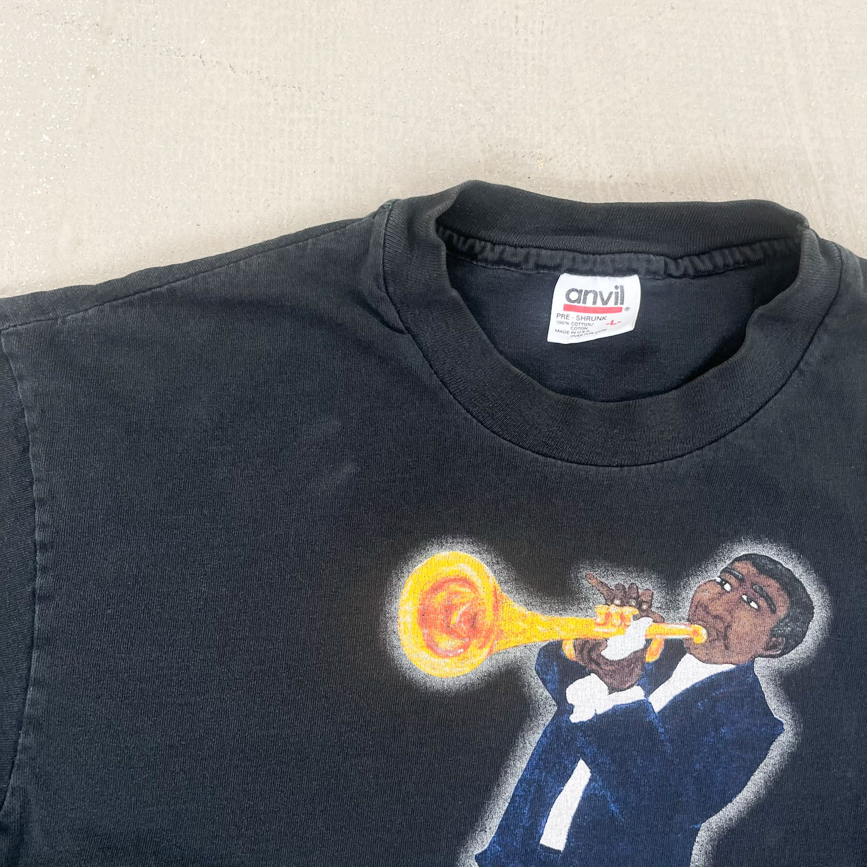 F- Vintage '97 Telluride Jazz Celebration Graphic Long Sleeve Tee
