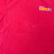 F- Vintage Kansas City Chiefs NFL Majestic Embroidered Logo Tee