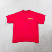 F- Vintage Kansas City Chiefs NFL Majestic Embroidered Logo Tee
