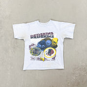 F- Vintage '92 Washington Commanders NFL Graphic Single Stitch Tee