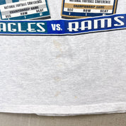 F- Vintage '01 Eagles Vs Rams NFC Game NFL Graphic Tee